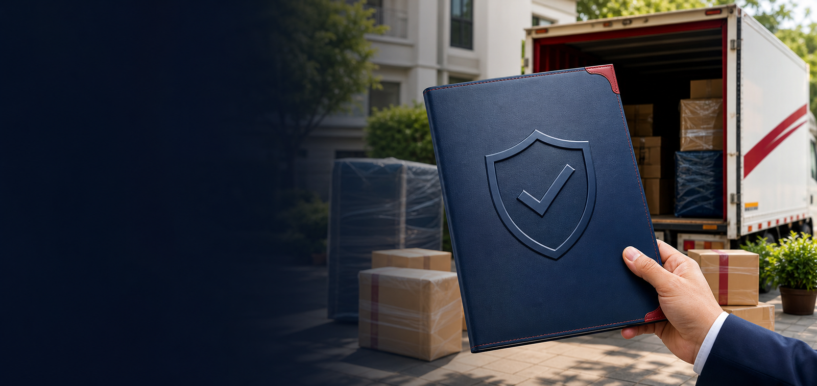 Transit insurance protection for packed belongings